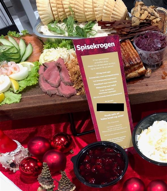 Spisekrogens julebuffet
