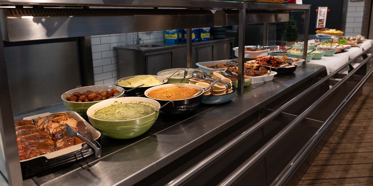 Frokostbuffet i Spisekrogen