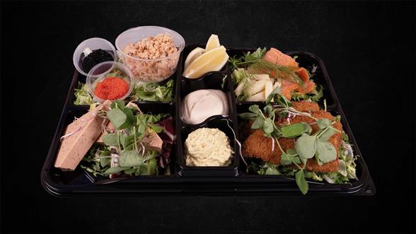 Fiskeplatte til 2 personer