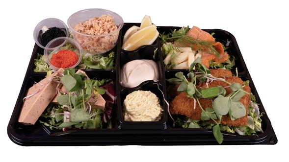 Fiskeplatte til 2 personer