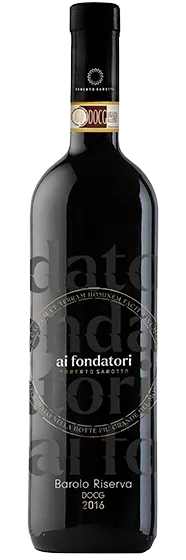 Roberto Sarotto Ai Fondatori Barolo Riserva 2016